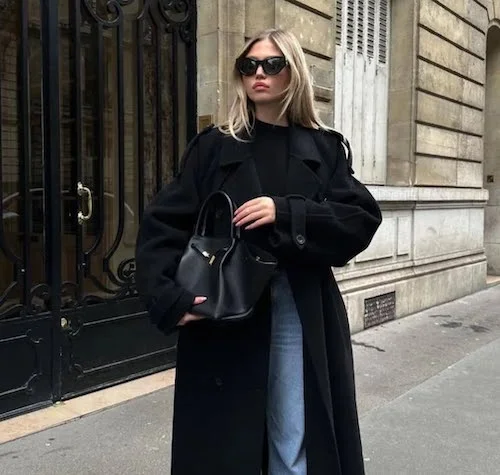 پالتو مشکی همه کاره