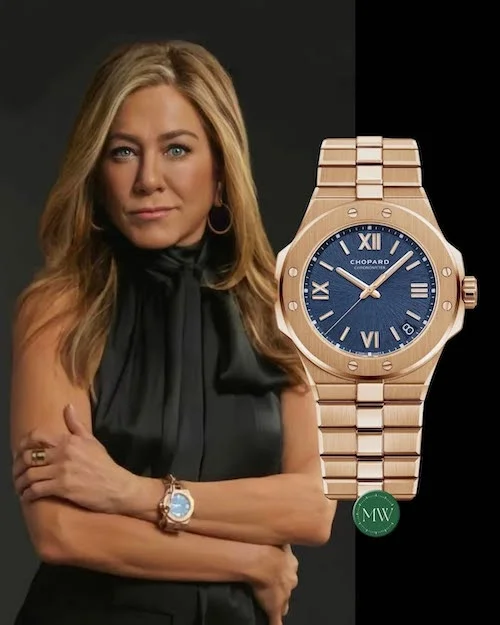 کلکسیون ساعتهای جنیفر انیستون