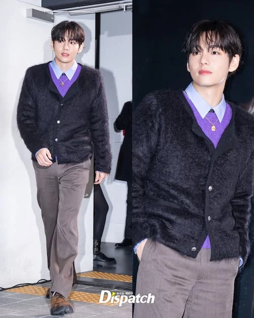 کیم تهیونگ در ایونت سلین