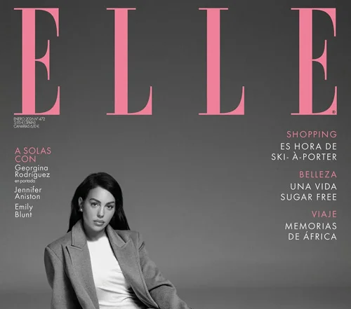 جورجینا روی جلد مجله ووگ