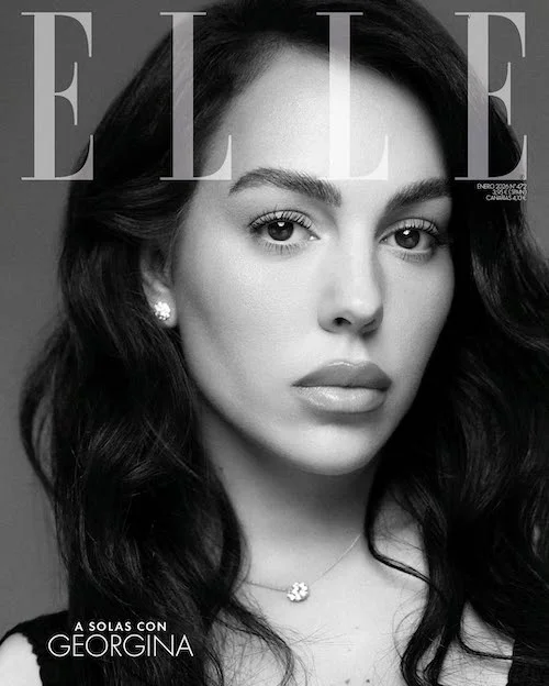 جورجینا روی جلد مجله ووگ