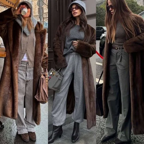 استایل کردن کت خزدار