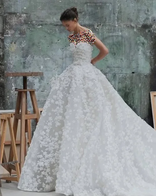 لباس عروس شین مین‌آ از الی صعب