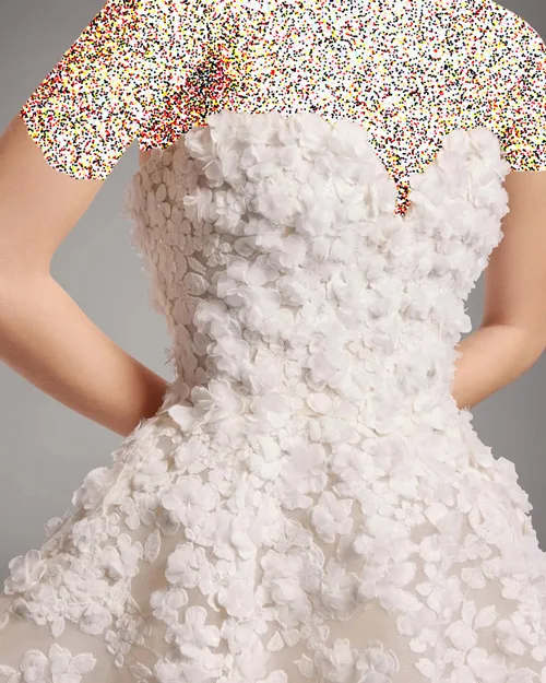 لباس عروس شین مین‌آ از الی صعب