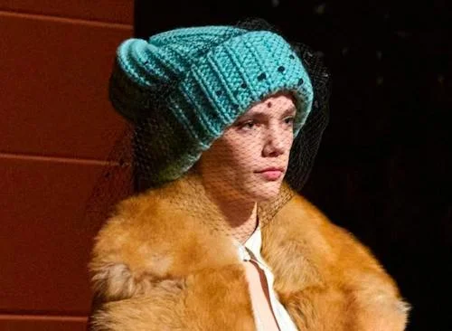 ترند کلاه بافتنی