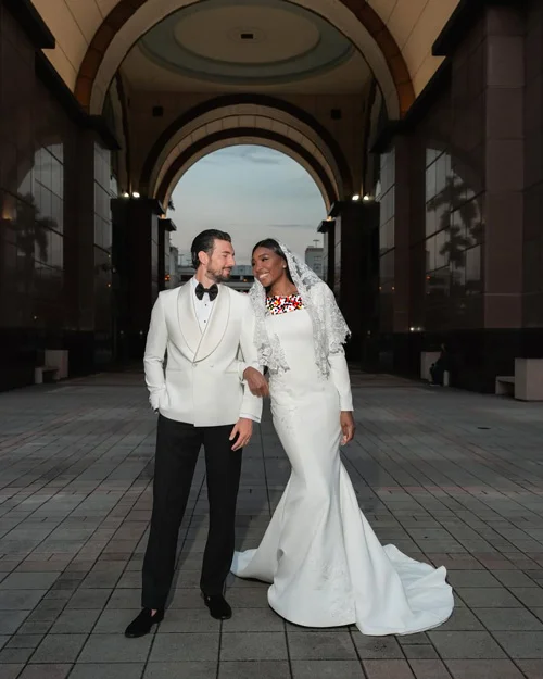 مراسم ازدواج ونوس ویلیامز