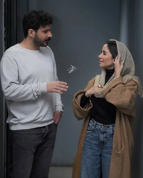 ژاکت بافت الناز حبیبی