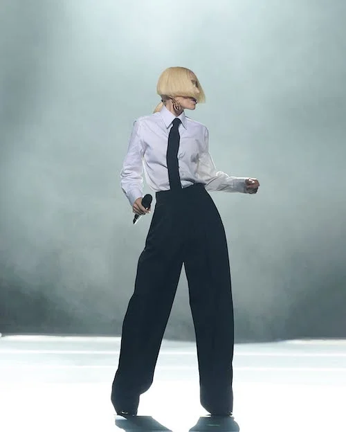 کت و شلوار خوانندگان ترک روی صحنه