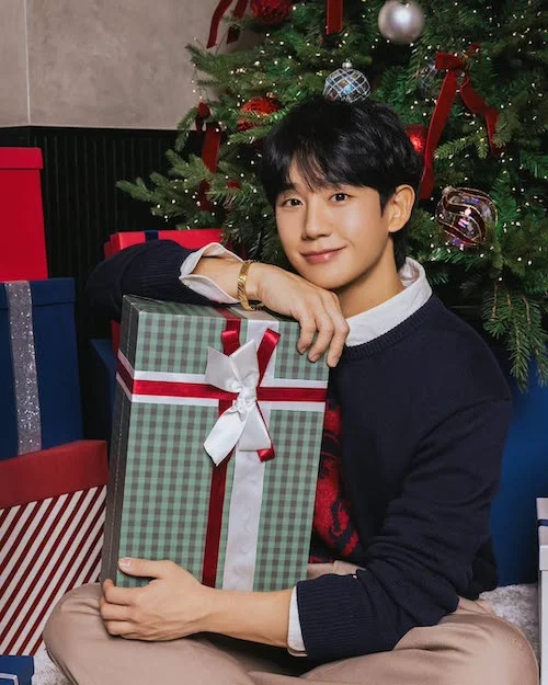 استایل کریسمسی جونگ هه‌این