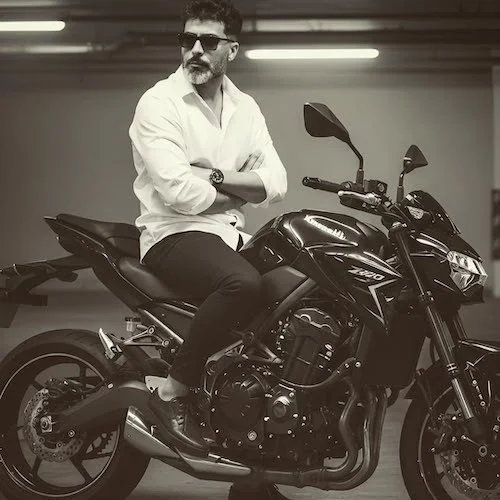 استایل موتورسواری مجید واشقانی