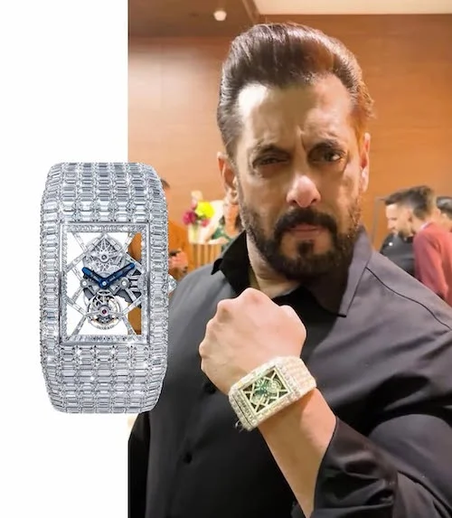 کلکسیون ساعت‌های سلمان خان