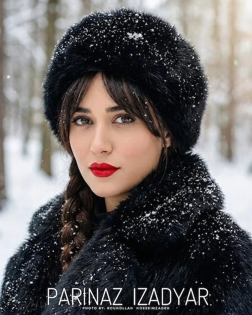 استایل برف‌بازی بازیگران ایرانی