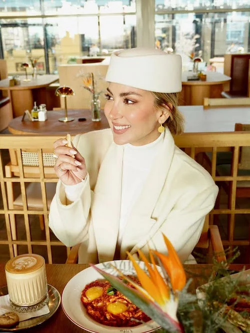 کلاه پیل‌باکس مینا مختاری