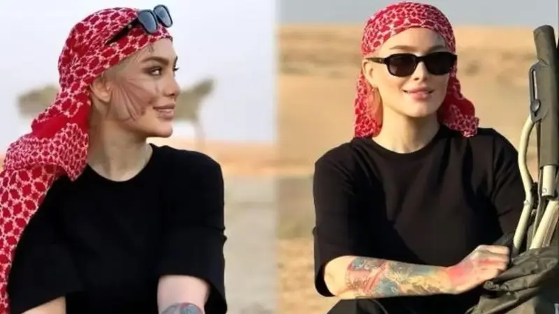 سحر قریشی در افتتاحیه مزون لوکس دبی؛ استایل شگفت‌انگیز که همه را متحیر کرد!