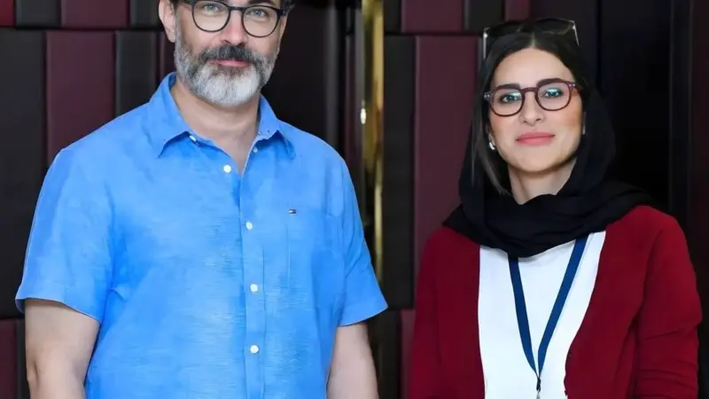 سحر دولتشاهی در کنار پارسا پیروزفر؛ این دو بازیگر به هم رسیدند