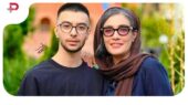 لیلا زارع کنار پسر قد بلندش؛ سپنتا چقدر شبیه مامانشه