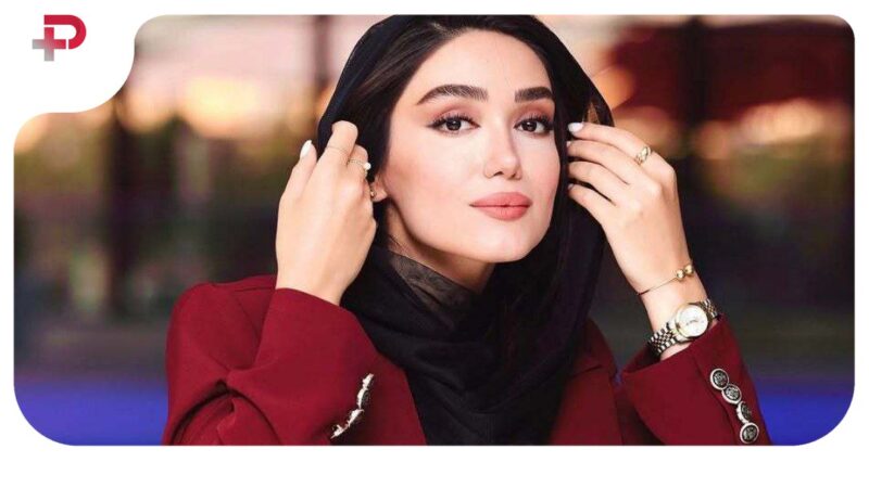 عکس کودکی بامزه فرزانه قاسم‌زاده؛ خانم بازیگر از بچگی کیوت بوده!