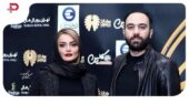 استایل‌ جدید نیلوفر پارسا کنار همسرش به سبک کاراگاه‌ها؛ چه کت و شلوار خفنی پوشیده!
