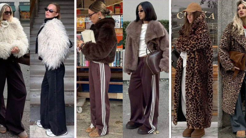 ۳۰ ایده خیره‌کننده برای ست کردن کت‌های خزدار ترند زمستان امسال!