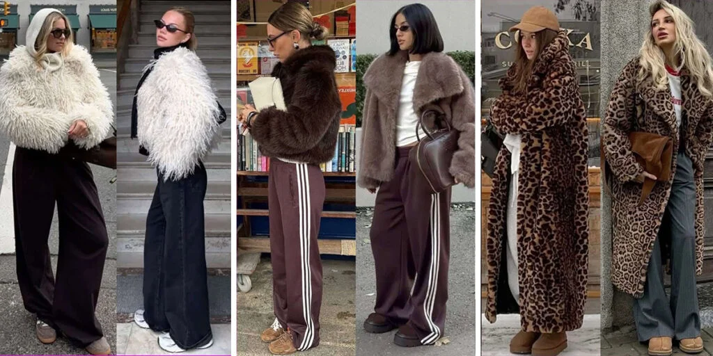 ۳۰ ایده خیره‌کننده برای ست کردن کت‌های خزدار ترند زمستان امسال!