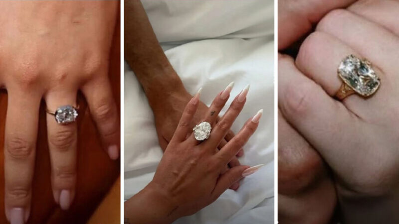 درخشش بی‌سابقه الماس‌های لوکس روی انگشترهای سلبریتی‌های ۲۰۲۵؛ ترکیبی از کلاسیک و مدرن که همه را شگفت‌زده کرد!