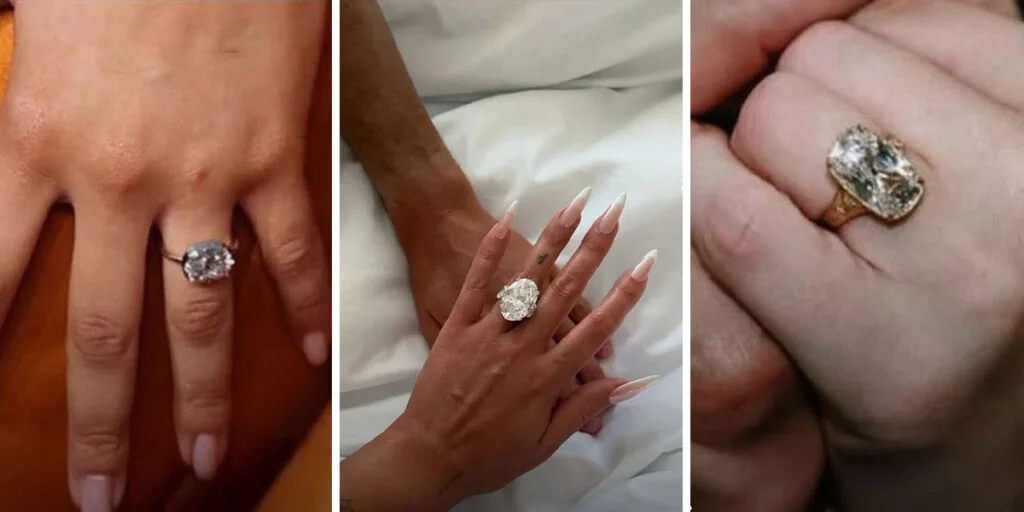 درخشش بی‌سابقه الماس‌های لوکس روی انگشترهای سلبریتی‌های ۲۰۲۵؛ ترکیبی از کلاسیک و مدرن که همه را شگفت‌زده کرد!