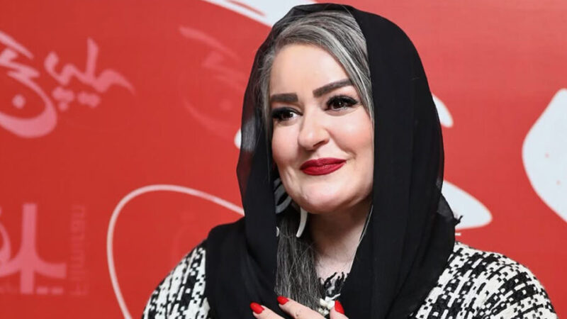 نعیمه نظام‌دوست با جواهرات طلایی خاص، نگاه‌ها را به خود خیره کرد!