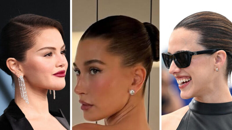 بازگشت خیره‌کننده مدل موهای خیس به فرش قرمز؛ ترند درخشان سال ۲۰۲۵!