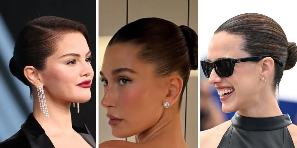 بازگشت خیره‌کننده مدل موهای خیس به فرش قرمز؛ ترند درخشان سال ۲۰۲۵!