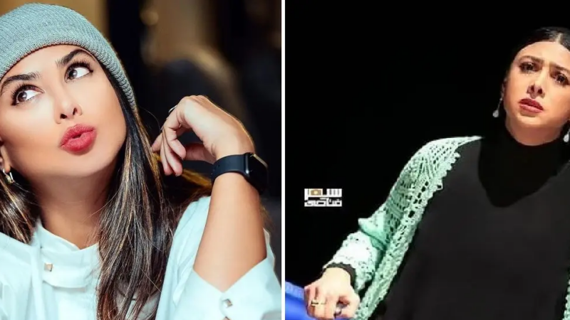 آلبوم عکس و عروسی| تاج عروس آزاده صمدی به سبک ژیپسوفیلا