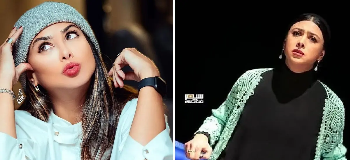 آلبوم عکس و عروسی| تاج عروس آزاده صمدی به سبک ژیپسوفیلا