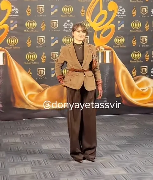 فاطمه مسعودی‌فر در جشن حافظ ۱۴۰۴