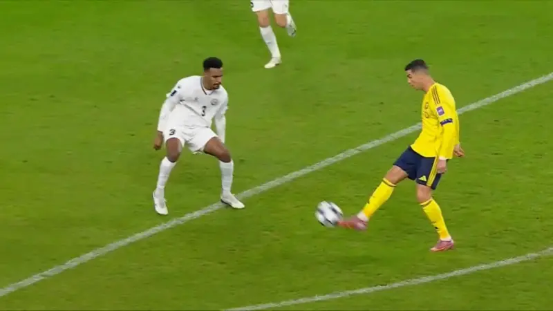 گل چهارم النصر به الزورا عراق با پاس گل دیدنی رونالدو (ژائو فیلیکس)