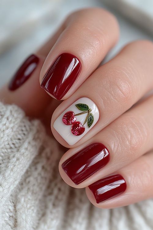 طرح ناخن‌های یلدایی