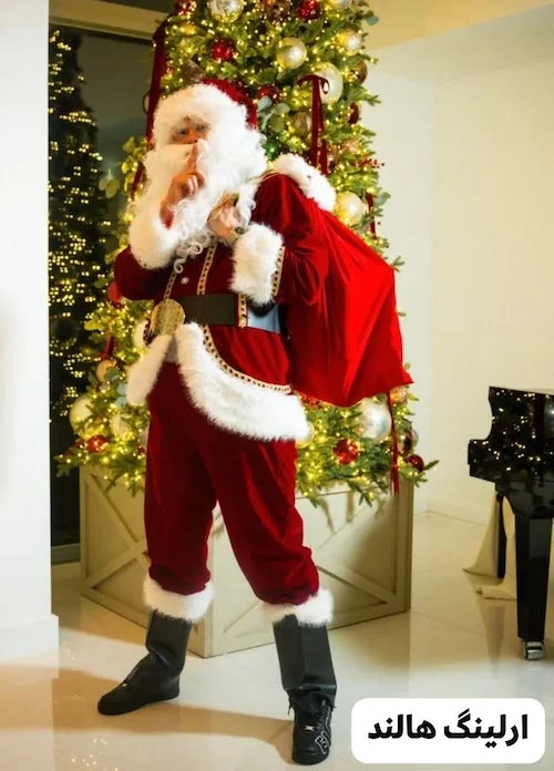 استایل کریسمسی فوتبالیست‌ها