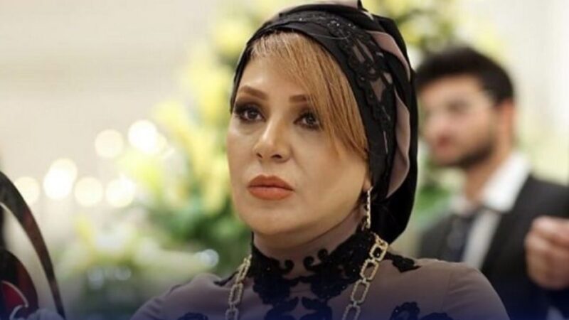 عکس| استایل شیک نسرین مقانلو/ درخشش خانم بازیگر با این پیراهن طرح ایرانی پسند