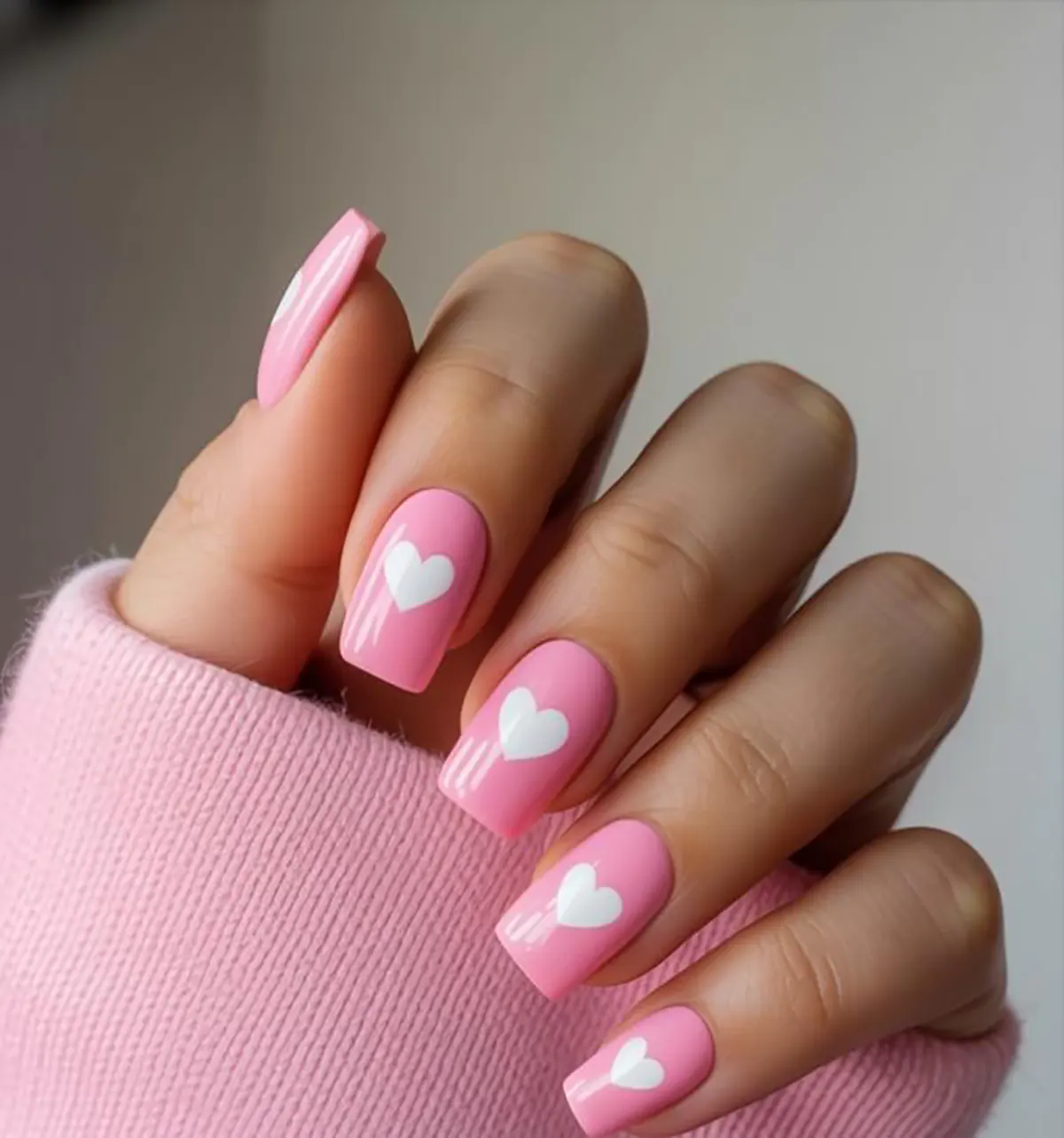 ناخن قلبی فانتزی