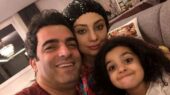 خوشحالی منوچهر هادی و یکتا ناصر قبل از طلاق؛ دخترشون چقدر بچه بود!