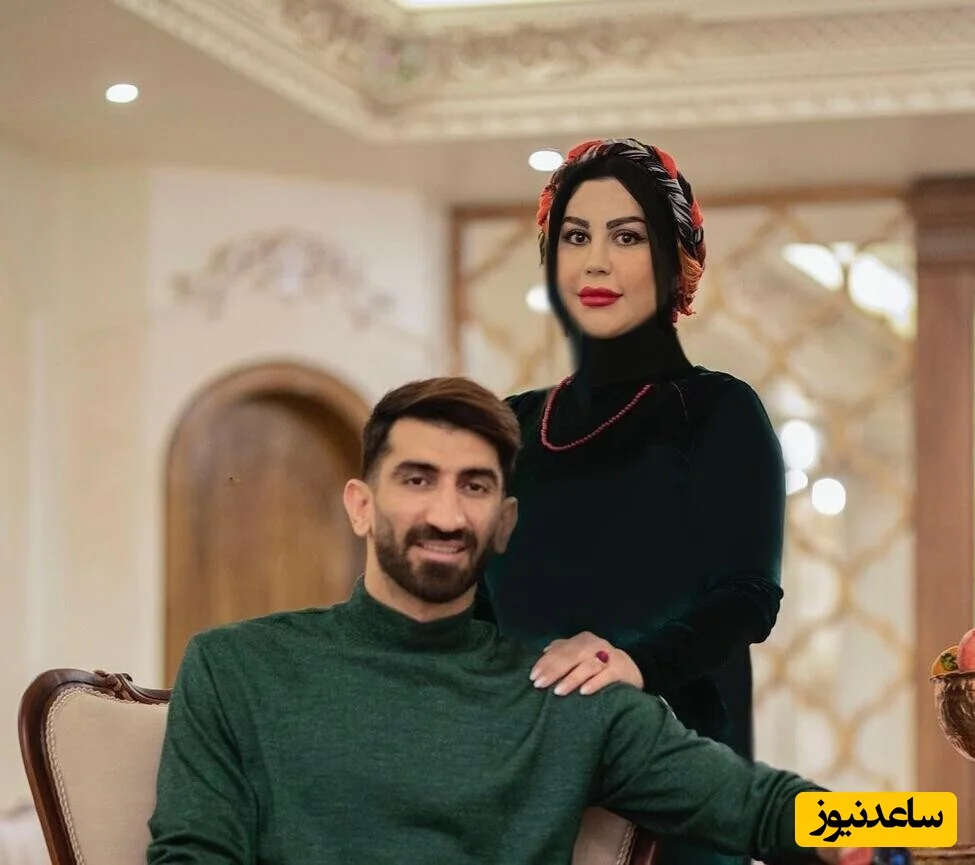 اکرم بانو با دیوان حافظ و انار در دست، تبریک یلدایی متفاوت همسر علیرضا بیرانوند را منتشر کرد!