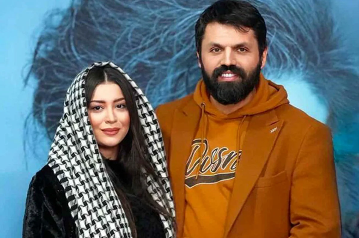 عکس| استایل جذاب ساغر استاد شریف ؛ لباس متفاوت و خاص همسر امید معلم در جشن حافظ همه را شوکه کرد