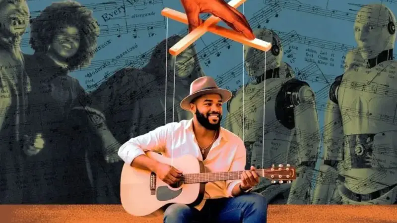 خواننده هوش مصنوعی بر صدر جدول موسیقی جهان