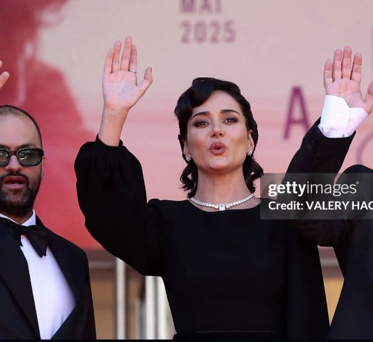 لباس پریناز ایزدیار در کن ۲۰۲۵