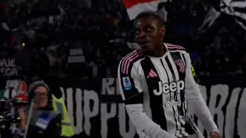 گل اول یوونتوس به پیزا (آرتورو کالابرسی)