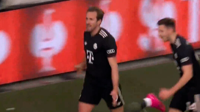 گل دوم بایرن مونیخ به یونیون برلین (هری کین)