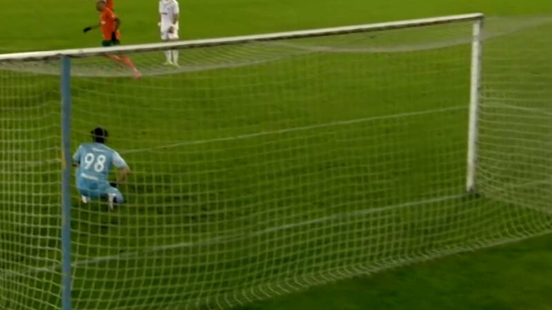 گل اول مس رفسنجان به ملوان (ماتئوس کاستا) 