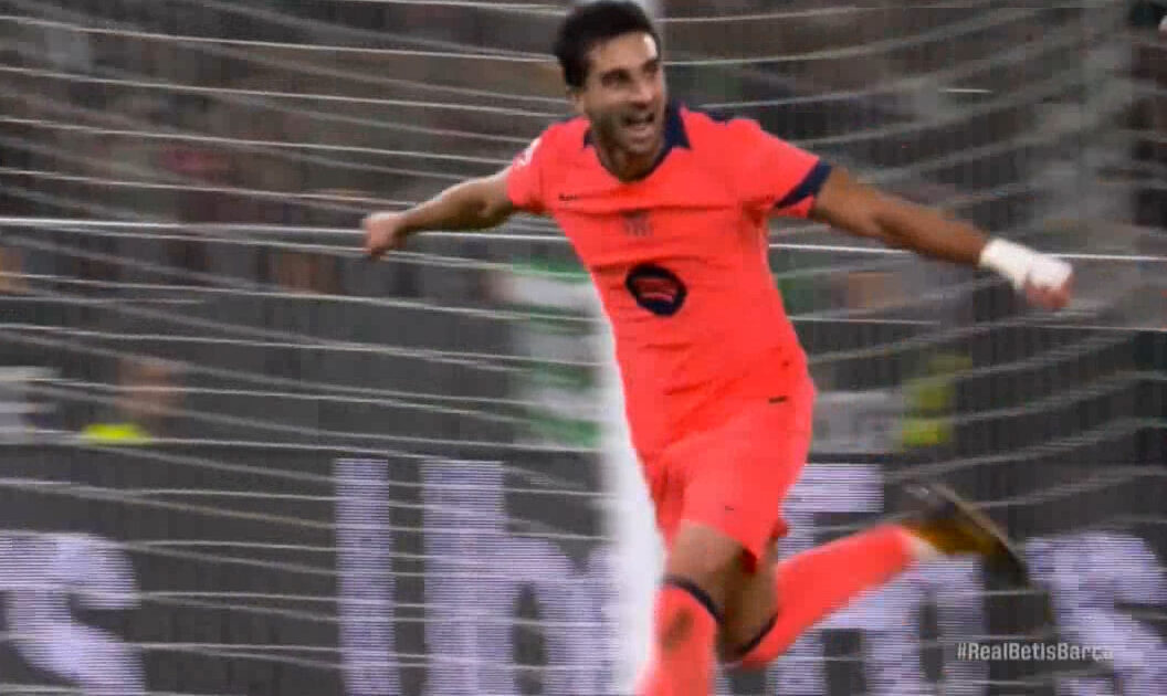 گل دوم بارسلونا به رئال بتیس (فران تورس) - تصویر شاخص