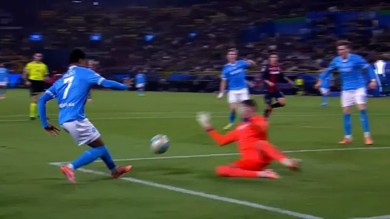 دبل دیدنی داوید نرس مقابل بولونیا