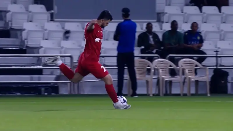 گل اول شباب الاهلی به السد (پاس گل سیفی)