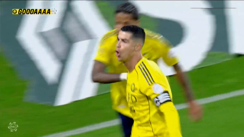 گل 955 رونالدو؛ گلزنی رونالدو مقابل الاخدود