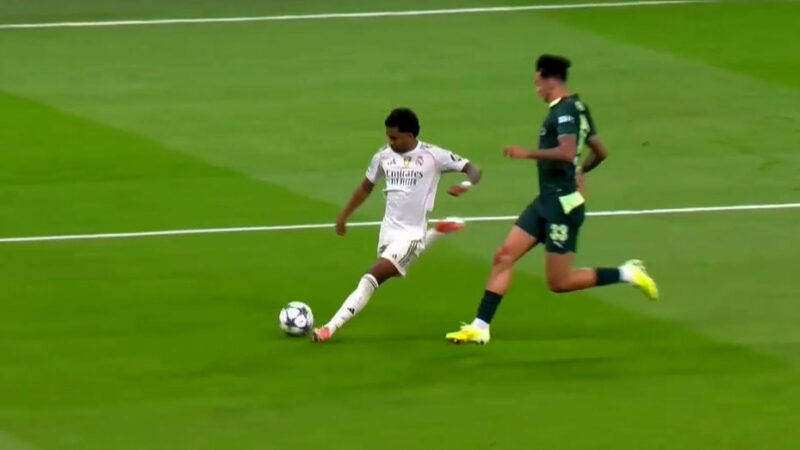 گل اول رئال مادرید به منچسترسیتی (رودریگو) 